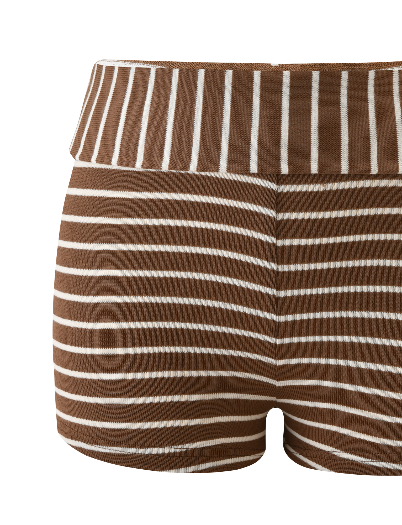 BODE STRIPED SHORT - CREAM/BROWN STRIPE - Image 10