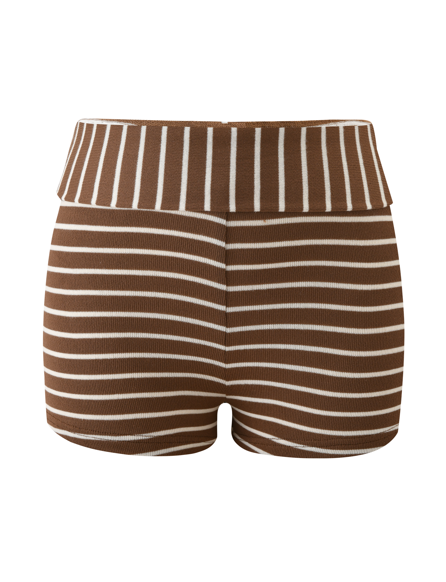 BODE STRIPED SHORT - CREAM/BROWN STRIPE - Image 8
