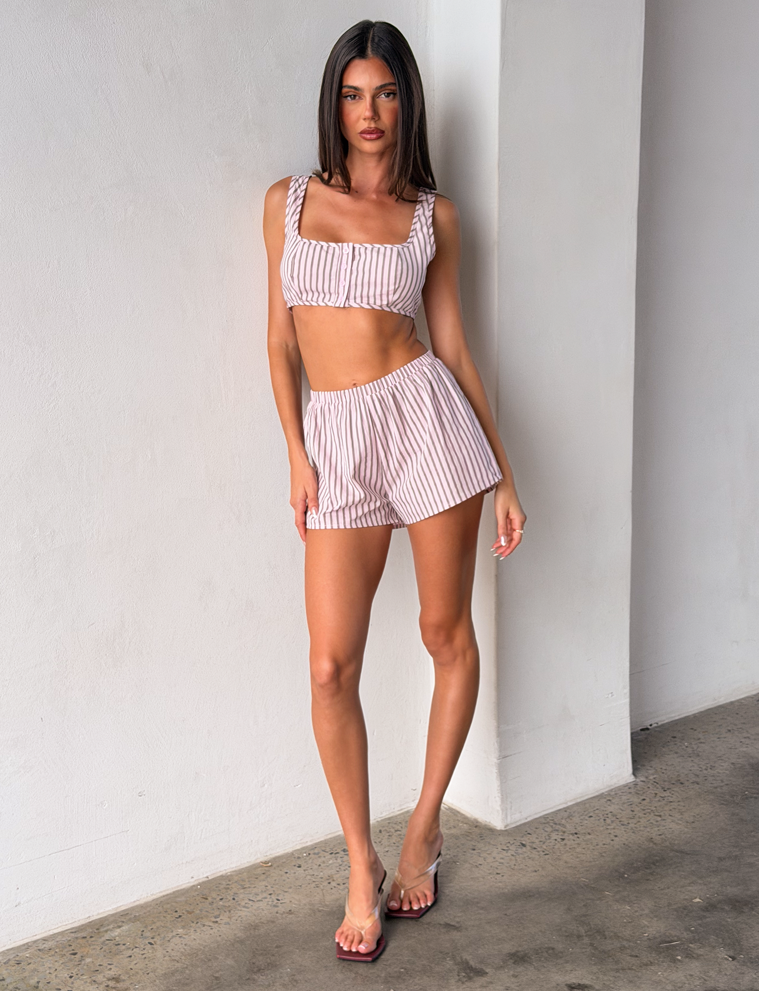 EZRA SHORT - PINK STRIPE - Image 6