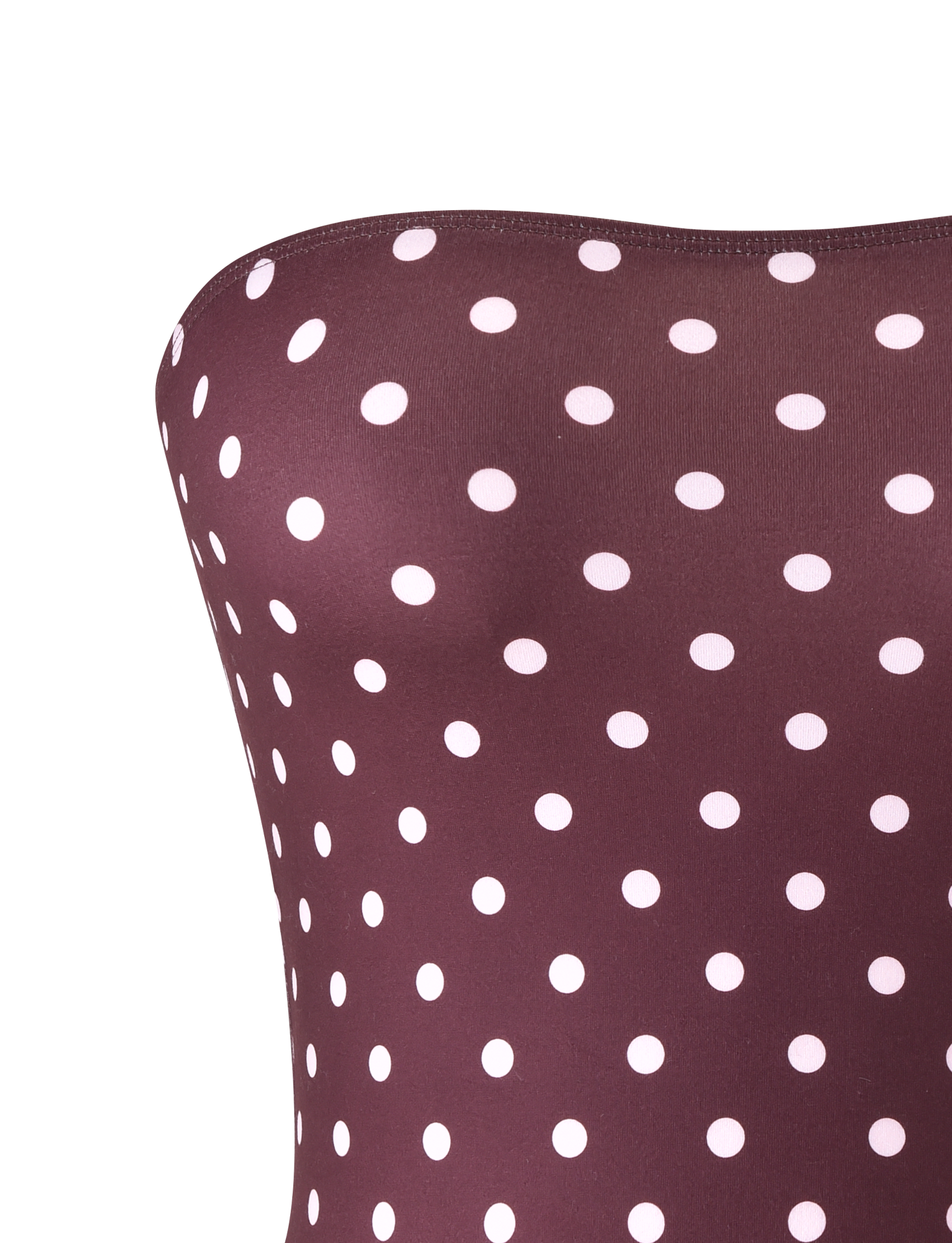 VALI POLKA DOT TOP - CHOCOLATE PINK DOT - Image 9