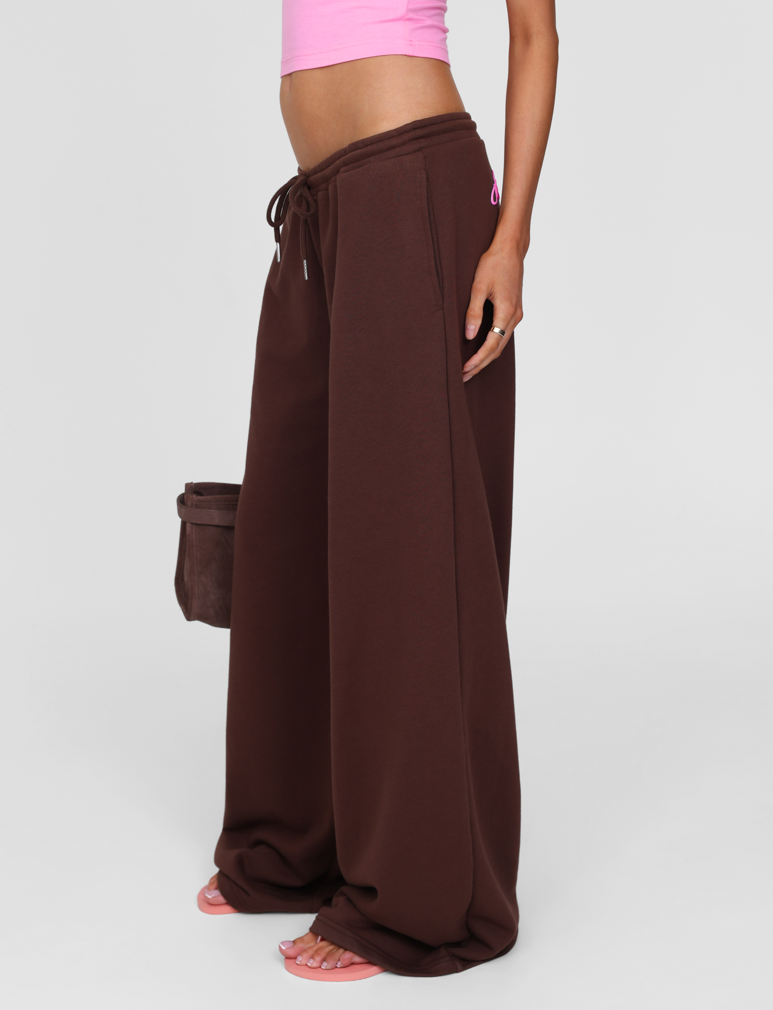 MERRYN TRACK PANT - CHOCOLATE - Image 6