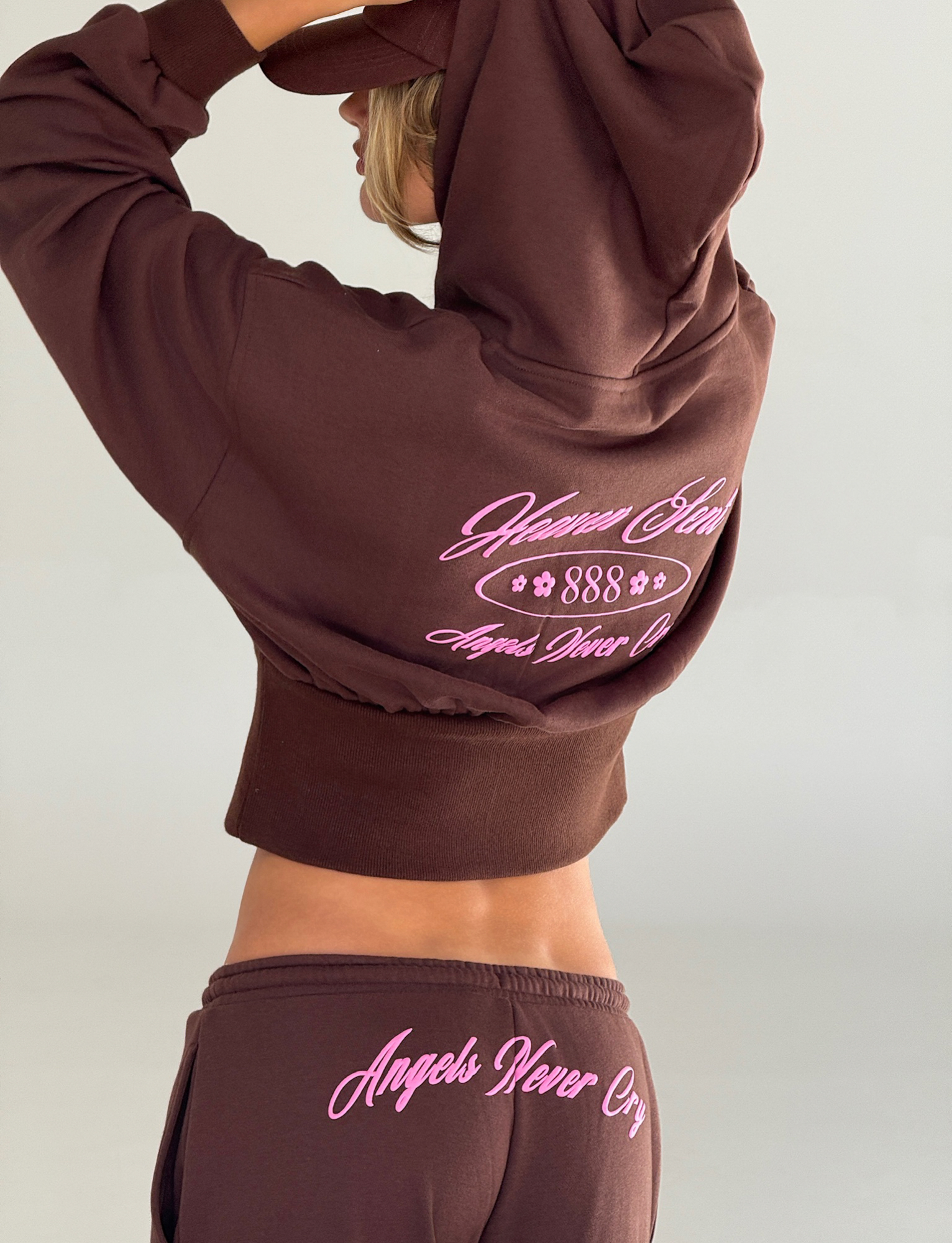 MERRYN TRACK PANT - CHOCOLATE - Image 2